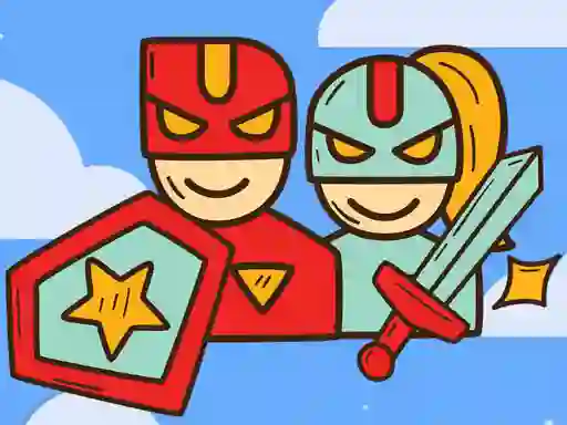 Joc Super Warrior Match 3 on-line