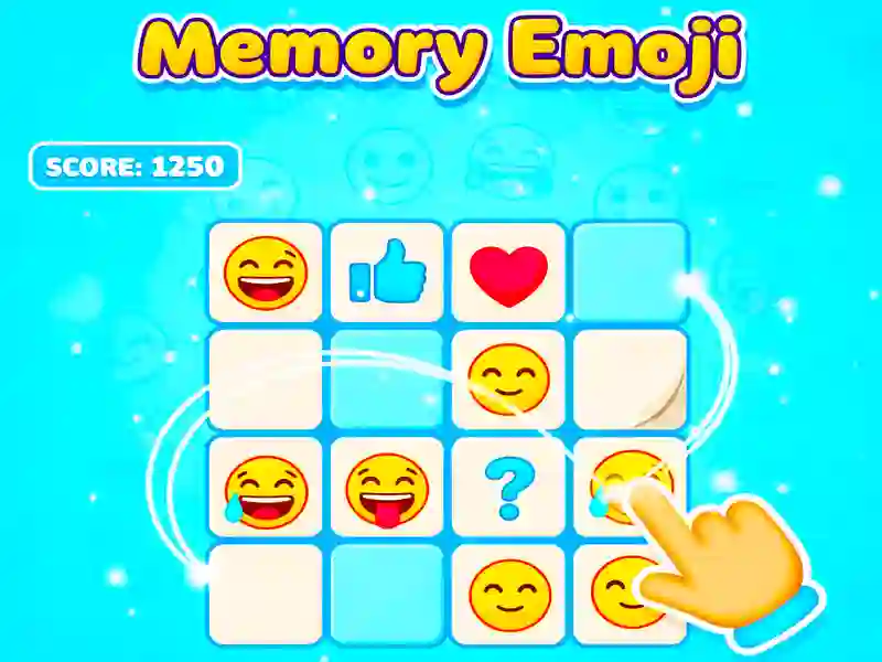Joc Memory Emoji on-line