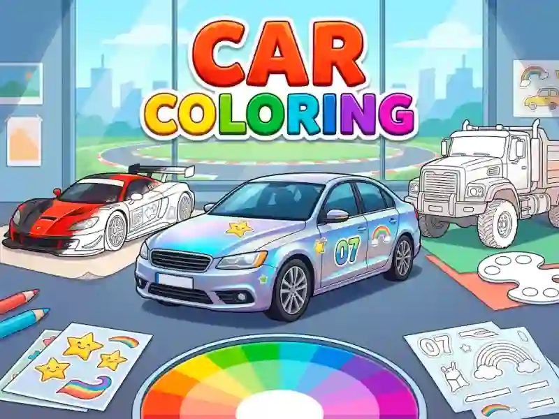 Joc Car Coloring on-line