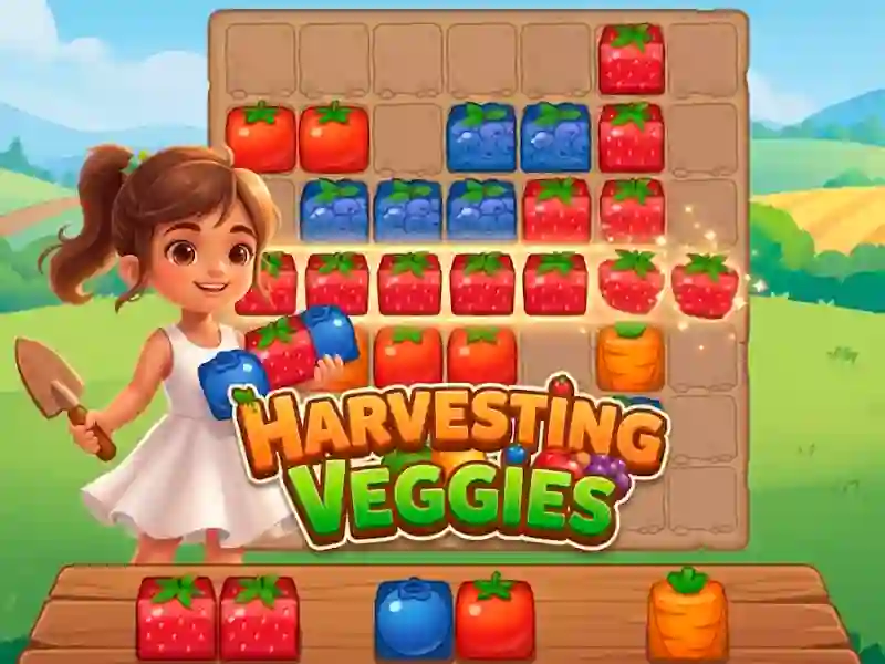 Joc Harvesting Veggies on-line