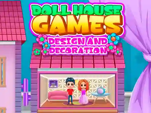 Joc Doll House Games Design and Decoration on-line