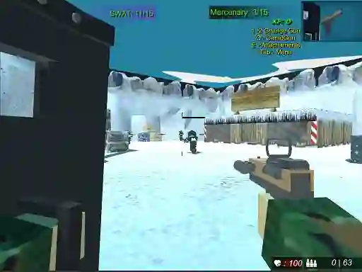 Joc Blocky Combat Swat 2 on-line