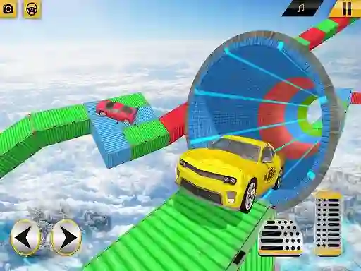 Joc Impossible Car Driving 3d: Free Stunt on-line