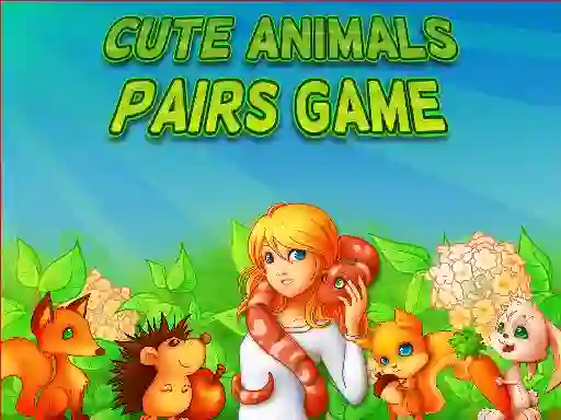 Joc Cute Animals Pairs Game on-line