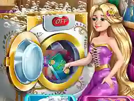 Joc Goldie Princess Laundry Day on-line