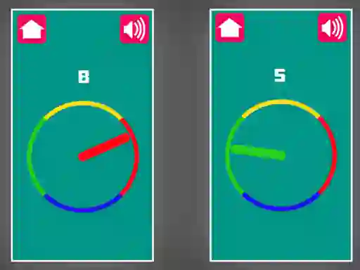 Joc Colorful Clock on-line
