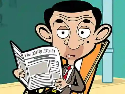 Joc Mr Bean Jigsaw on-line