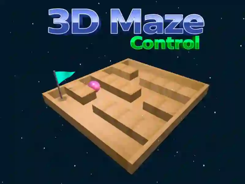 Joc 3D Maze Control on-line
