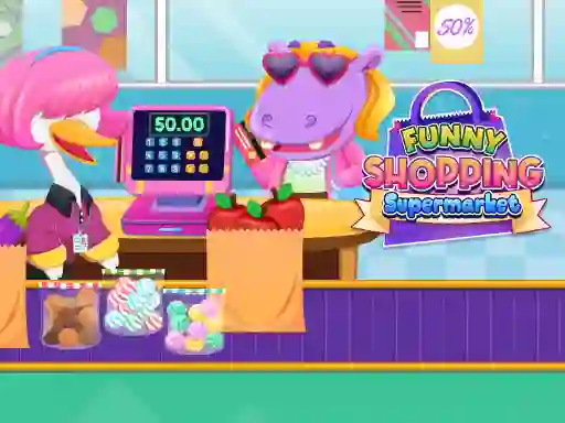 Joc Funny Shopping Supermarket on-line