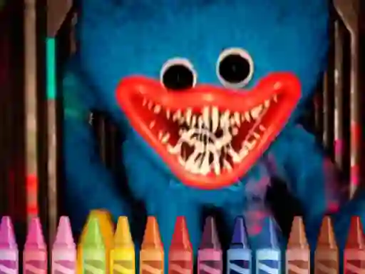 Joc Huggy Wuggy Coloring on-line