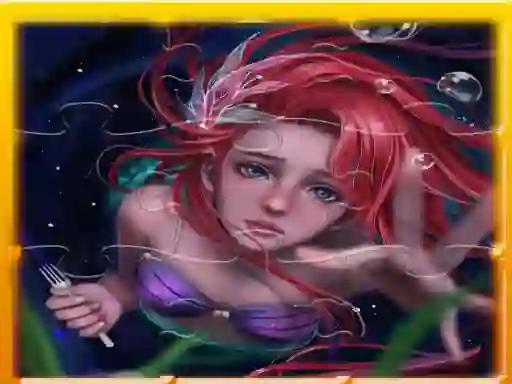 Joc Mermaid Ariel Princess Jigsaw Puzzle on-line