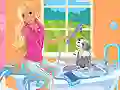 Joc Barbie Pet Wash on-line