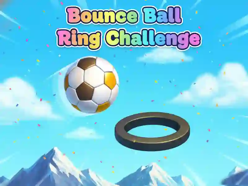 Joc Bounce Ball Ring Challenge on-line