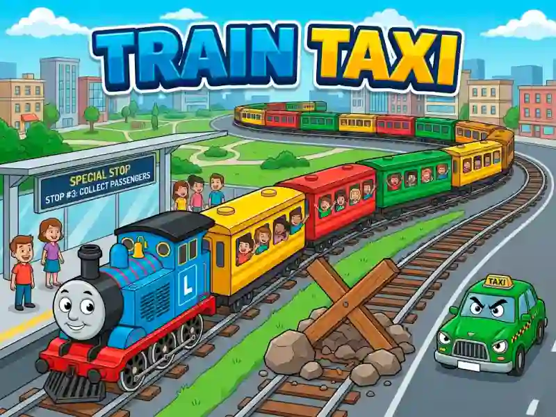 Joc Train Taxi on-line