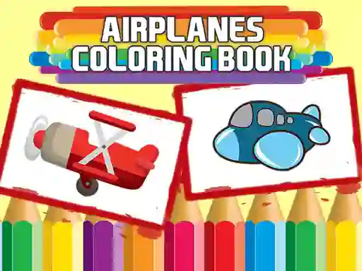Joc Airplanes Coloring Book on-line