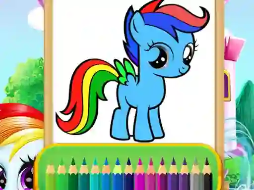 Joc Wonder Pony Coloring on-line