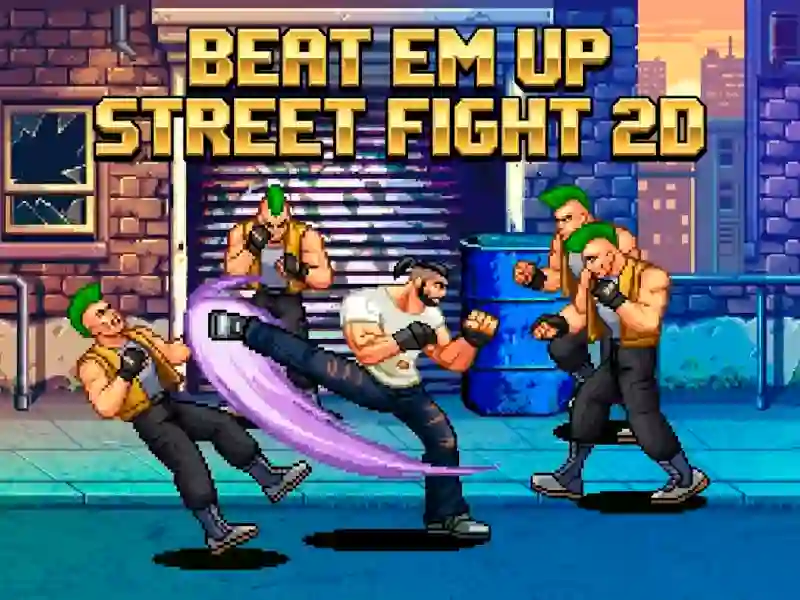 Joc Beat Em Up Street Fight 2d on-line