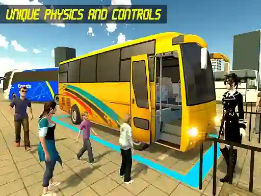 Joc Modern Bus Parking Advance Bus on-line