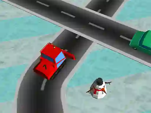 Joc Traffic Run Christmas on-line
