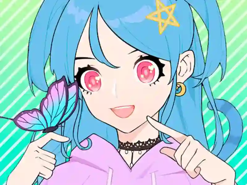 Joc Anime Avatar Design on-line