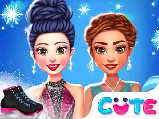 Joc Princess Winter Ice Skating Outfits on-line