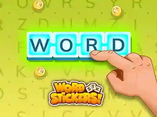 Joc Word Stickers! on-line