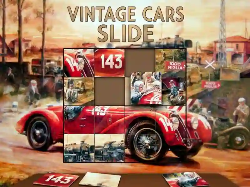 Joc Vintage Cars Slide on-line
