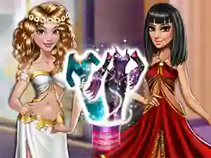Joc Dolly Princess vs. Villain Dress Up on-line