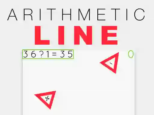 Joc Arithmetic line on-line