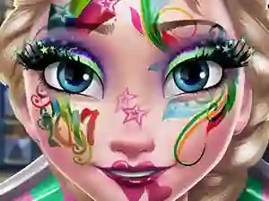 Joc Elsa New Year Makeup on-line