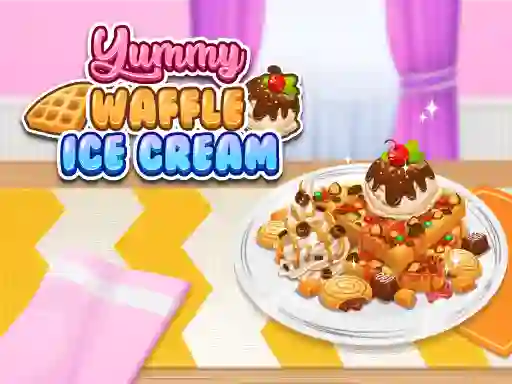 Joc Yummy Waffle Ice Cream on-line