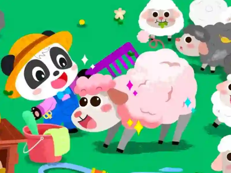 Joc Baby Panda Animal Farm on-line