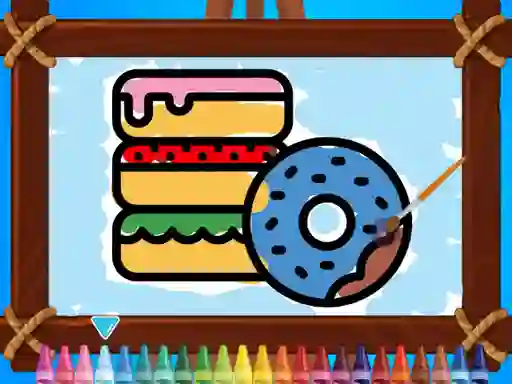 Joc Kids Coloring Bakery on-line