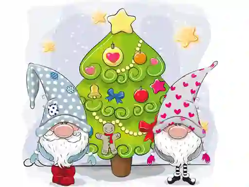 Joc Cute Gnomes Hidden Stars on-line
