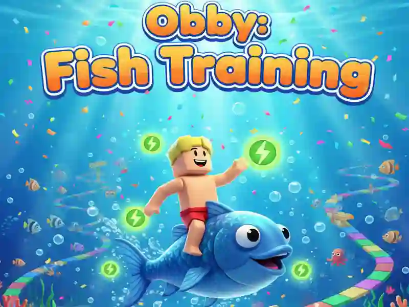 Joc Obby: Fish training on-line