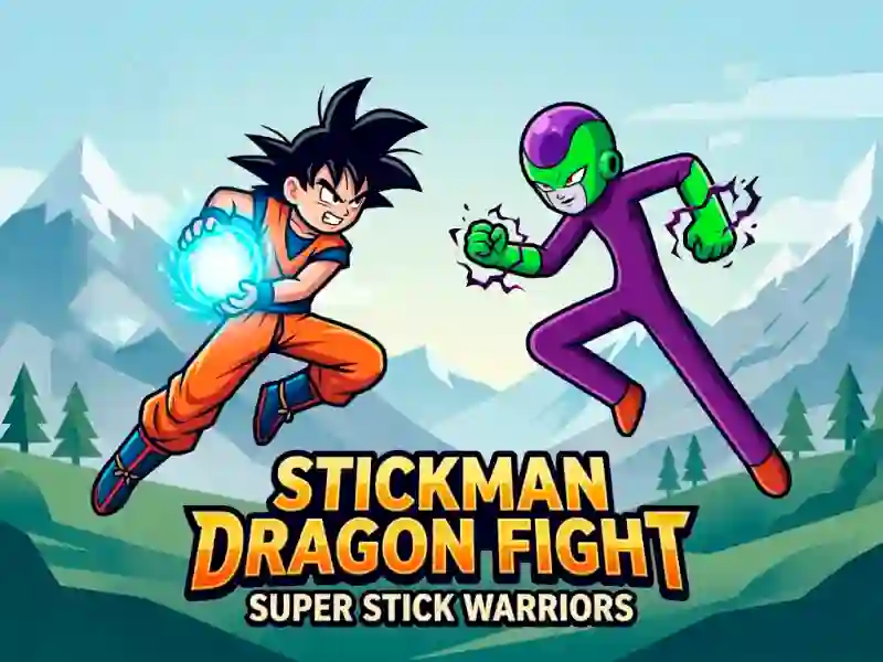 Joc Stickman Dragon Fight - Super Stick Warriors on-line