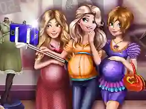 Joc Princesses Pregnant Selfie on-line