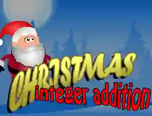 Joc Christmas Integer Addition on-line