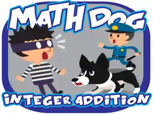 Joc Math Dog Integer Addition on-line