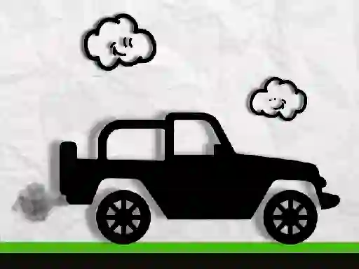 Joc Paper Monster Truck Race on-line