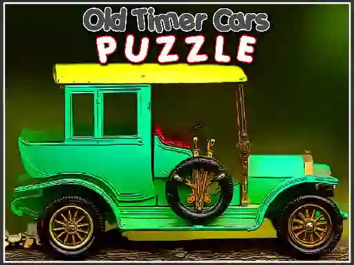 Joc Old Timer Cars Puzzle on-line