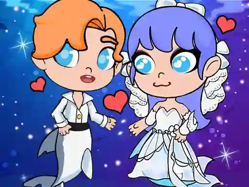 Joc Mermaid Wedding World on-line