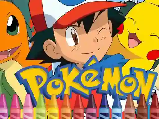 Joc Pokemon Coloring on-line