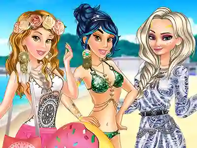 Joc Princesses Boho Beachwear Obsession on-line
