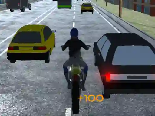 Joc Motorbike Traffic on-line