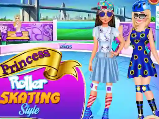 Joc Princess Roller Skating Style on-line