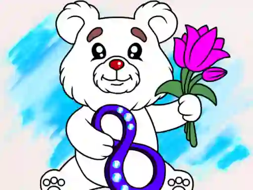 Joc March Coloring Book on-line