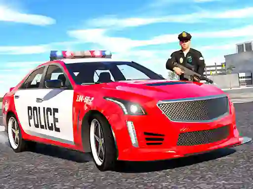 Joc Police Car Cop Real Simulator on-line