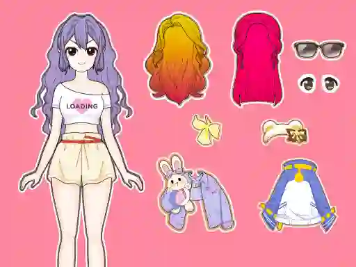 Joc Dress Up Babi Doll on-line