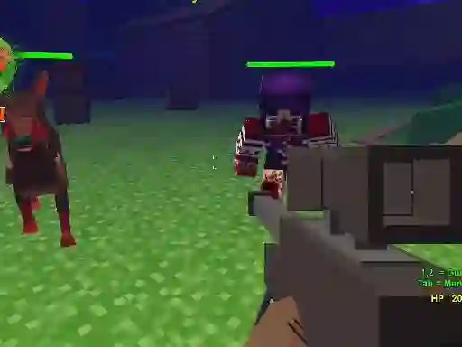 Joc Pixel Zombie Suvival Toonfare on-line